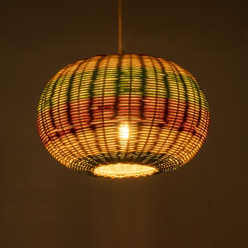 GLOBOSTAR® CABALLEROS 02055 Boho Κρεμαστό Φωτιστικό Οροφής με Ντουί 1 x E27 AC 220-240V IP20 - Πολύχρωμο - Μ40 x Π40 x Υ25cm GLOBOSTAR® CABALLEROS 02055 Boho Κρεμαστό Φωτιστικό Οροφής με Ντουί 1 x E27 AC 220-240V IP20 - Πολύχρωμο - Μ40 x Π40 x Υ25cm
