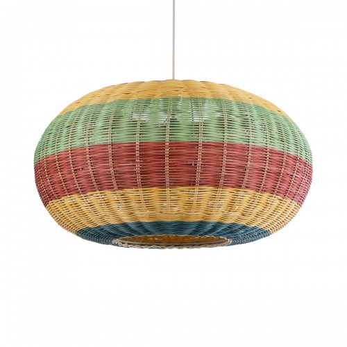 GloboStar® CABALLEROS 02056 Boho Επιτραπέζιο Φωτιστικό Μονόφωτο 1 x E27 AC220-240V IP20 - Φ70 x Υ36cm - Πράσινο με Κίτρινο και Μπλε με Κόκκινο Ξύλινο Μπαμπού Πλέγμα - 5 Χρόνια Εγγύηση Διακόσμηση - Φως - Χαλιά GloboStar® CABALLEROS 02056 Boho Επιτραπέζιο Φωτιστικό Μονόφωτο 1 x E27 AC220-240V IP20 - Φ70 x Υ36cm - Πράσινο με Κίτρινο και Μπλε με Κόκκινο Ξύλινο Μπαμπού Πλέγμα - 5 Χρόνια Εγγύηση Διακόσμηση - Φως - Χαλιά