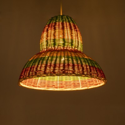 GLOBOSTAR® CABALLEROS 02057 Boho Κρεμαστό Φωτιστικό Οροφής με Ντουί 1 x E27 AC 220-240V IP20 - Πολύχρωμο - Μ40 x Π40 x Υ30cm GLOBOSTAR® CABALLEROS 02057 Boho Κρεμαστό Φωτιστικό Οροφής με Ντουί 1 x E27 AC 220-240V IP20 - Πολύχρωμο - Μ40 x Π40 x Υ30cm