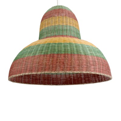 GLOBOSTAR® CABALLEROS 02059 Boho Κρεμαστό Φωτιστικό Οροφής με Ντουί 1 x E27 AC 220-240V IP20 - Πολύχρωμο - Μ100 x Π100 x Υ80cm GLOBOSTAR® CABALLEROS 02059 Boho Κρεμαστό Φωτιστικό Οροφής με Ντουί 1 x E27 AC 220-240V IP20 - Πολύχρωμο - Μ100 x Π100 x Υ80cm