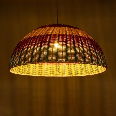 GLOBOSTAR® CABALLEROS 02061 Boho Κρεμαστό Φωτιστικό Οροφής με Ντουί 1 x E27 AC 220-240V IP20 - Πολύχρωμο - Μ70 x Π70 x Υ34cm GLOBOSTAR® CABALLEROS 02061 Boho Κρεμαστό Φωτιστικό Οροφής με Ντουί 1 x E27 AC 220-240V IP20 - Πολύχρωμο - Μ70 x Π70 x Υ34cm