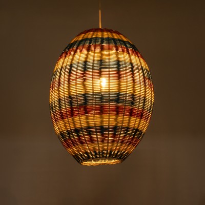 GLOBOSTAR® CABALLEROS 02065 Boho Κρεμαστό Φωτιστικό Οροφής με Ντουί 1 x E27 AC 220-240V IP20 - Πολύχρωμο - Μ40 x Π40 x Υ50cm GLOBOSTAR® CABALLEROS 02065 Boho Κρεμαστό Φωτιστικό Οροφής με Ντουί 1 x E27 AC 220-240V IP20 - Πολύχρωμο - Μ40 x Π40 x Υ50cm