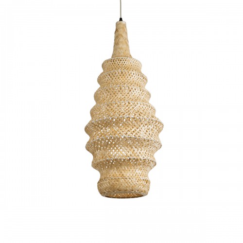 GloboStar® MAUI 02114 Boho Κρεμαστό Φωτιστικό Οροφής Μονόφωτο 1 x E27 AC220-240V IP20 - Φ30 x Υ77cm - Μπεζ Ξύλινο Μπαμπού Πλέγμα - 5 Χρόνια Εγγύηση Διακόσμηση - Φως - Χαλιά GloboStar® MAUI 02114 Boho Κρεμαστό Φωτιστικό Οροφής Μονόφωτο 1 x E27 AC220-240V IP20 - Φ30 x Υ77cm - Μπεζ Ξύλινο Μπαμπού Πλέγμα - 5 Χρόνια Εγγύηση Διακόσμηση - Φως - Χαλιά