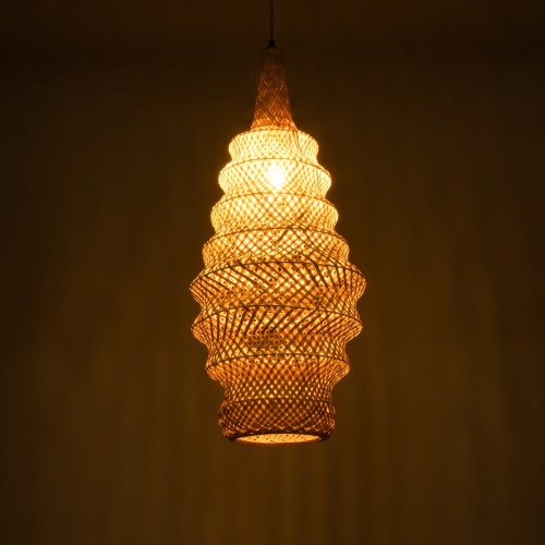 GloboStar® MAUI 02114 Boho Κρεμαστό Φωτιστικό Οροφής Μονόφωτο 1 x E27 AC220-240V IP20 - Φ30 x Υ77cm - Μπεζ Ξύλινο Μπαμπού Πλέγμα - 5 Χρόνια Εγγύηση Διακόσμηση - Φως - Χαλιά GloboStar® MAUI 02114 Boho Κρεμαστό Φωτιστικό Οροφής Μονόφωτο 1 x E27 AC220-240V IP20 - Φ30 x Υ77cm - Μπεζ Ξύλινο Μπαμπού Πλέγμα - 5 Χρόνια Εγγύηση Διακόσμηση - Φως - Χαλιά