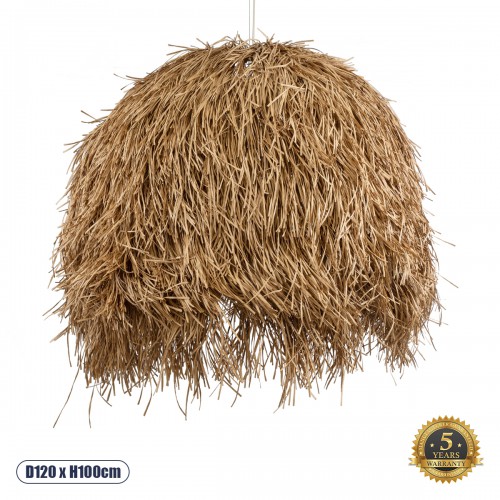 GLOBOSTAR® GUADELOUPE 02159 Boho Κρεμαστό Φωτιστικό Οροφής με Ντουί 1 x E27 AC 220-240V IP20 - Μπεζ - Μ120 x Π120 x Υ100cm GLOBOSTAR® GUADELOUPE 02159 Boho Κρεμαστό Φωτιστικό Οροφής με Ντουί 1 x E27 AC 220-240V IP20 - Μπεζ - Μ120 x Π120 x Υ100cm