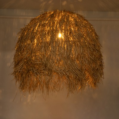 GLOBOSTAR® GUADELOUPE 02159 Boho Κρεμαστό Φωτιστικό Οροφής με Ντουί 1 x E27 AC 220-240V IP20 - Μπεζ - Μ120 x Π120 x Υ100cm GLOBOSTAR® GUADELOUPE 02159 Boho Κρεμαστό Φωτιστικό Οροφής με Ντουί 1 x E27 AC 220-240V IP20 - Μπεζ - Μ120 x Π120 x Υ100cm
