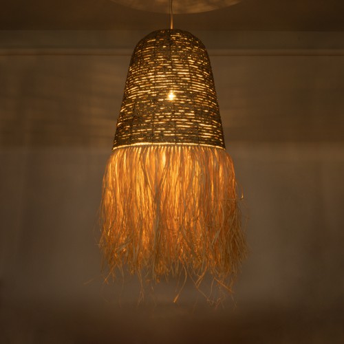 GloboStar® NEPAL 02190 Boho Κρεμαστό Φωτιστικό Οροφής Μονόφωτο 1 x E27 AC220-240V IP20 - Φ60 x Υ120cm - Μπεζ Φυσική Ράφια Νήμα Πλέγμα Καμπάνα - 5 Χρόνια Εγγύηση Διακόσμηση - Φως - Χαλιά GloboStar® NEPAL 02190 Boho Κρεμαστό Φωτιστικό Οροφής Μονόφωτο 1 x E27 AC220-240V IP20 - Φ60 x Υ120cm - Μπεζ Φυσική Ράφια Νήμα Πλέγμα Καμπάνα - 5 Χρόνια Εγγύηση Διακόσμηση - Φως - Χαλιά