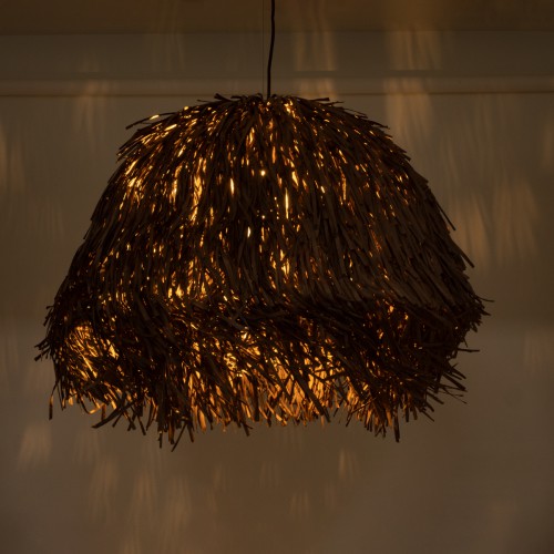 GloboStar® GUADELOUPE 02294 Boho Κρεμαστό Φωτιστικό Οροφής Μονόφωτο 1 x E27 AC220-240V IP20 - Φ70 x Υ45cm - Καφέ Φυσική Ράφια Νήμα Πλέγμα Καμπάνα - 5 Χρόνια Εγγύηση Διακόσμηση - Φως - Χαλιά GloboStar® GUADELOUPE 02294 Boho Κρεμαστό Φωτιστικό Οροφής Μονόφωτο 1 x E27 AC220-240V IP20 - Φ70 x Υ45cm - Καφέ Φυσική Ράφια Νήμα Πλέγμα Καμπάνα - 5 Χρόνια Εγγύηση Διακόσμηση - Φως - Χαλιά