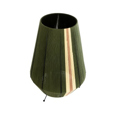 GloboStar® DAHAB 02332 Boho Επιτραπέζιο Φωτιστικό Μονόφωτο 1 x E27 AC220-240V IP20 - Φ50 x Υ70cm - Πράσινο με Μπεζ και Καφέ Λεπτό Νήμα Βαμβακερό Πλέγμα - 5 Χρόνια Εγγύηση Διακόσμηση - Φως - Χαλιά GloboStar® DAHAB 02332 Boho Επιτραπέζιο Φωτιστικό Μονόφωτο 1 x E27 AC220-240V IP20 - Φ50 x Υ70cm - Πράσινο με Μπεζ και Καφέ Λεπτό Νήμα Βαμβακερό Πλέγμα - 5 Χρόνια Εγγύηση Διακόσμηση - Φως - Χαλιά