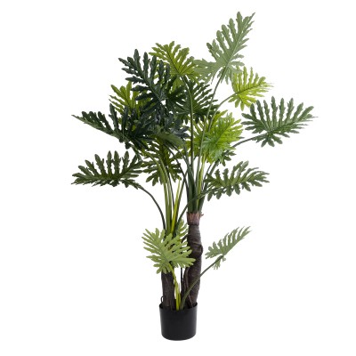 GloboStar® Artificial Garden TARO 20687 Τεχνητό Διακοσμητικό Φυτό Φυλλόδεντρο Φ150 x Υ180cm