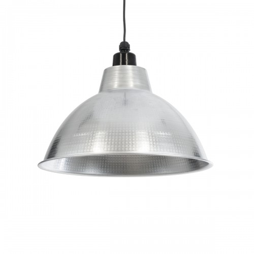 GloboStar® LOUVE 01178 Vintage Industrial Κρεμαστό Φωτιστικό Οροφής Μονόφωτο Ασημί Μεταλλικό Καμπάνα Φ39 x Y32cm Διακόσμηση - Φωτισμός - Χαλιά GloboStar® LOUVE 01178 Vintage Industrial Κρεμαστό Φωτιστικό Οροφής Μονόφωτο Ασημί Μεταλλικό Καμπάνα Φ39 x Y32cm Διακόσμηση - Φωτισμός - Χαλιά