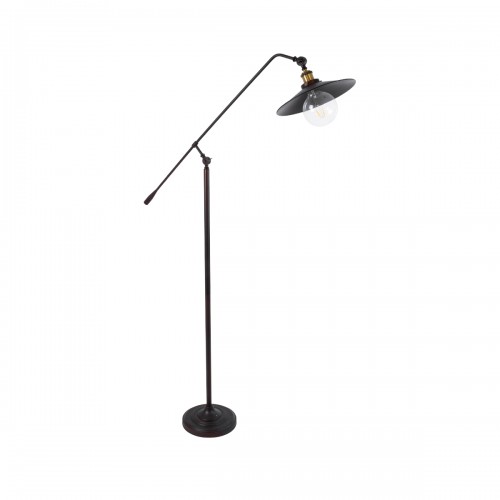GloboStar® SILENE 01243 Vintage Φωτιστικό Δαπέδου Μονόφωτο 1 x E27 Χάλκινο Μεταλλικό Καμπάνα D30 x H194cm Διακόσμηση - Φωτισμός - Χαλιά