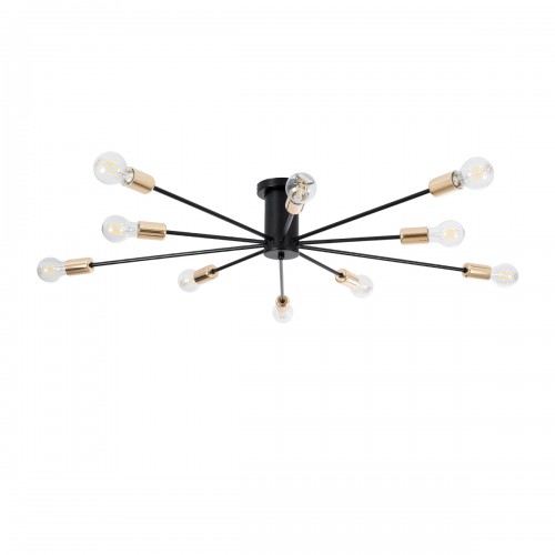 GloboStar® OLINDA 01244 Μοντέρνο Industrial Φωτιστικό Οροφής Πολύφωτο Μαύρο Μεταλλικό Φ95 x Y17cm Διακόσμηση - Φωτισμός - Χαλιά GloboStar® OLINDA 01244 Μοντέρνο Industrial Φωτιστικό Οροφής Πολύφωτο Μαύρο Μεταλλικό Φ95 x Y17cm Διακόσμηση - Φωτισμός - Χαλιά