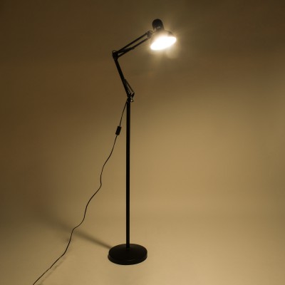 GLOBOSTAR® AUDREY 01468 Vintage Επιδαπέδιο Φωτιστικό με Ντουί 1 x E27 AC 220-240V IP20 - Μαύρο - Μ15 x Π15 x Υ190cm GLOBOSTAR® AUDREY 01468 Vintage Επιδαπέδιο Φωτιστικό με Ντουί 1 x E27 AC 220-240V IP20 - Μαύρο - Μ15 x Π15 x Υ190cm