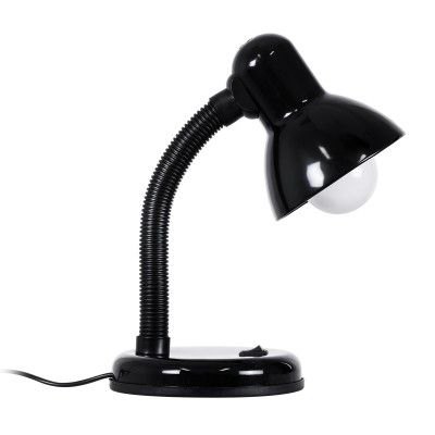 GloboStar® STUDENT BLACK 01530 Μοντέρνο Επιτραπέζιο Φωτιστικό Γραφείου Μονόφωτο Μεταλλικό Μαύρο Λευκό με Διακόπτη ΟN/OFF Φ12 x Υ32cm Διακόσμηση - Φωτισμός - Χαλιά GloboStar® STUDENT BLACK 01530 Μοντέρνο Επιτραπέζιο Φωτιστικό Γραφείου Μονόφωτο Μεταλλικό Μαύρο Λευκό με Διακόπτη ΟN/OFF Φ12 x Υ32cm Διακόσμηση - Φωτισμός - Χαλιά