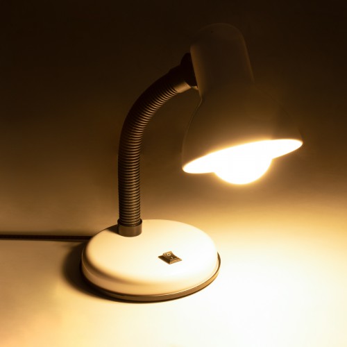 GloboStar® STUDENT WHITE 01531 Μοντέρνο Επιτραπέζιο Φωτιστικό Γραφείου Μονόφωτο Μεταλλικό Λευκό με Διακόπτη ΟN/OFF Φ12 x Υ32cm Διακόσμηση - Φωτισμός - Χαλιά GloboStar® STUDENT WHITE 01531 Μοντέρνο Επιτραπέζιο Φωτιστικό Γραφείου Μονόφωτο Μεταλλικό Λευκό με Διακόπτη ΟN/OFF Φ12 x Υ32cm Διακόσμηση - Φωτισμός - Χαλιά