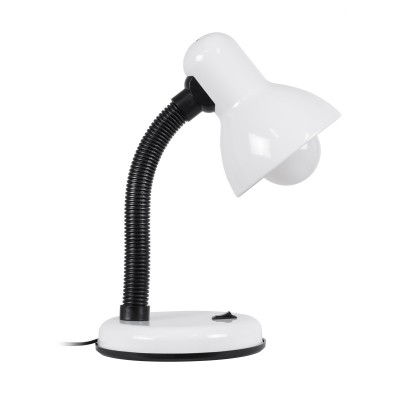 GloboStar® STUDENT WHITE 01531 Μοντέρνο Επιτραπέζιο Φωτιστικό Γραφείου Μονόφωτο Μεταλλικό Λευκό με Διακόπτη ΟN/OFF Φ12 x Υ32cm Διακόσμηση - Φωτισμός - Χαλιά GloboStar® STUDENT WHITE 01531 Μοντέρνο Επιτραπέζιο Φωτιστικό Γραφείου Μονόφωτο Μεταλλικό Λευκό με Διακόπτη ΟN/OFF Φ12 x Υ32cm Διακόσμηση - Φωτισμός - Χαλιά