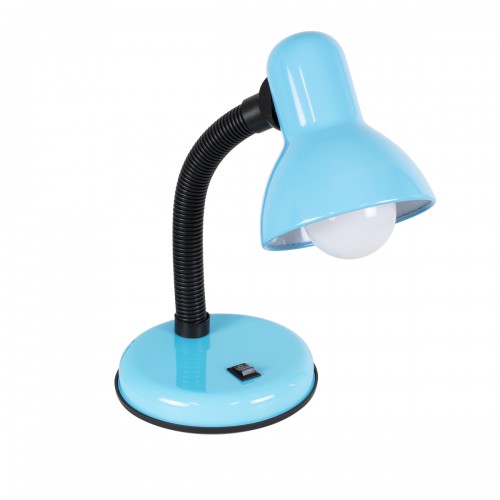 GLOBOSTAR® STUDENT 01532 Μοντέρνο Επιτραπέζιο Φωτιστικό Πορτατίφ με Ντουί 1 x E27 AC 220-240V IP20 - Γαλάζιο - Μ12 x Π12 x Υ32cm GLOBOSTAR® STUDENT 01532 Μοντέρνο Επιτραπέζιο Φωτιστικό Πορτατίφ με Ντουί 1 x E27 AC 220-240V IP20 - Γαλάζιο - Μ12 x Π12 x Υ32cm
