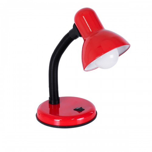 GLOBOSTAR® STUDENT 01535 Μοντέρνο Επιτραπέζιο Φωτιστικό Πορτατίφ με Ντουί 1 x E27 AC 220-240V IP20 - Κόκκινο - Μ12 x Π12 x Υ32cm GLOBOSTAR® STUDENT 01535 Μοντέρνο Επιτραπέζιο Φωτιστικό Πορτατίφ με Ντουί 1 x E27 AC 220-240V IP20 - Κόκκινο - Μ12 x Π12 x Υ32cm