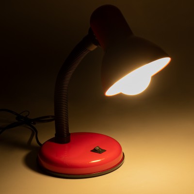 GLOBOSTAR® STUDENT 01535 Μοντέρνο Επιτραπέζιο Φωτιστικό Πορτατίφ με Ντουί 1 x E27 AC 220-240V IP20 - Κόκκινο - Μ12 x Π12 x Υ32cm GLOBOSTAR® STUDENT 01535 Μοντέρνο Επιτραπέζιο Φωτιστικό Πορτατίφ με Ντουί 1 x E27 AC 220-240V IP20 - Κόκκινο - Μ12 x Π12 x Υ32cm