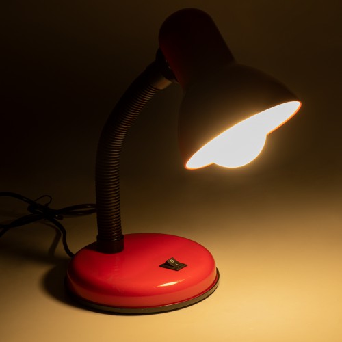 GLOBOSTAR® STUDENT 01535 Μοντέρνο Επιτραπέζιο Φωτιστικό Πορτατίφ με Ντουί 1 x E27 AC 220-240V IP20 - Κόκκινο - Μ12 x Π12 x Υ32cm GLOBOSTAR® STUDENT 01535 Μοντέρνο Επιτραπέζιο Φωτιστικό Πορτατίφ με Ντουί 1 x E27 AC 220-240V IP20 - Κόκκινο - Μ12 x Π12 x Υ32cm
