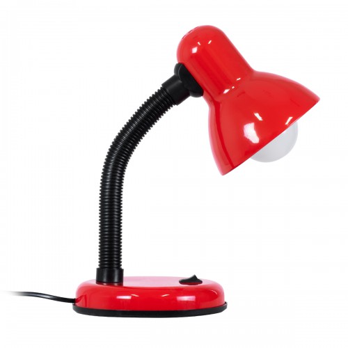 GloboStar® STUDENT RED 01535 Μοντέρνο Επιτραπέζιο Φωτιστικό Γραφείου Μονόφωτο 1 x E27 Κόκκινο με Λευκό Μεταλλικό με Διακόπτη ΟN/OFF Καμπάνα Φ12 x Υ32cm Διακόσμηση - Φως - Χαλιά GloboStar® STUDENT RED 01535 Μοντέρνο Επιτραπέζιο Φωτιστικό Γραφείου Μονόφωτο 1 x E27 Κόκκινο με Λευκό Μεταλλικό με Διακόπτη ΟN/OFF Καμπάνα Φ12 x Υ32cm Διακόσμηση - Φως - Χαλιά