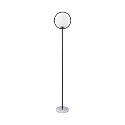 GLOBOSTAR® VERSAILLES 01540 Μοντέρνο Επιδαπέδιο Φωτιστικό με Ντουί 1 x E27 AC 220-240V IP20 - Μαύρο & Λευκό - Μ25 x Π25 x Υ150cm GLOBOSTAR® VERSAILLES 01540 Μοντέρνο Επιδαπέδιο Φωτιστικό με Ντουί 1 x E27 AC 220-240V IP20 - Μαύρο & Λευκό - Μ25 x Π25 x Υ150cm