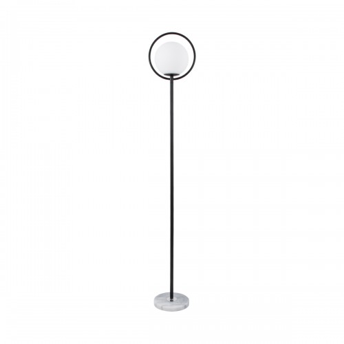 GloboStar® VERSAILLES 01540 Μοντέρνο Φωτιστικό Δαπέδου Μονόφωτο 1 x E27 Μαύρο Μεταλλικό με Γαλακτερή Γυάλινη Μπάλα D25 x H150cm Διακόσμηση - Φωτισμός - Χαλιά GloboStar® VERSAILLES 01540 Μοντέρνο Φωτιστικό Δαπέδου Μονόφωτο 1 x E27 Μαύρο Μεταλλικό με Γαλακτερή Γυάλινη Μπάλα D25 x H150cm Διακόσμηση - Φωτισμός - Χαλιά
