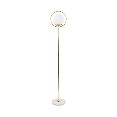 GLOBOSTAR® VERSAILLES 01541 Μοντέρνο Επιδαπέδιο Φωτιστικό με Ντουί 1 x E27 AC 220-240V IP20 - Χρυσό & Λευκό - Μ25 x Π25 x Υ150cm GLOBOSTAR® VERSAILLES 01541 Μοντέρνο Επιδαπέδιο Φωτιστικό με Ντουί 1 x E27 AC 220-240V IP20 - Χρυσό & Λευκό - Μ25 x Π25 x Υ150cm