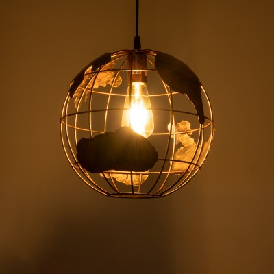 GloboStar® EARTH 01662 Vintage Industrial Κρεμαστό Φωτιστικό Οροφής Μονόφωτο 1 x E27 AC220-240V IP20 - Φ30 x Υ30cm - Καφέ Σκουριά Μεταλλικό Πλέγμα - 5 Χρόνια Εγγύηση Διακόσμηση - Φως - Χαλιά GloboStar® EARTH 01662 Vintage Industrial Κρεμαστό Φωτιστικό Οροφής Μονόφωτο 1 x E27 AC220-240V IP20 - Φ30 x Υ30cm - Καφέ Σκουριά Μεταλλικό Πλέγμα - 5 Χρόνια Εγγύηση Διακόσμηση - Φως - Χαλιά
