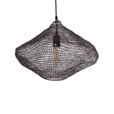 GLOBOSTAR® KENTUCKY 01863 Vintage Κρεμαστό Φωτιστικό Οροφής με Ντουί 1 x E27 AC 220-240V IP20 - Καφέ - Μ40 x Π40 x Υ30cm GLOBOSTAR® KENTUCKY 01863 Vintage Κρεμαστό Φωτιστικό Οροφής με Ντουί 1 x E27 AC 220-240V IP20 - Καφέ - Μ40 x Π40 x Υ30cm