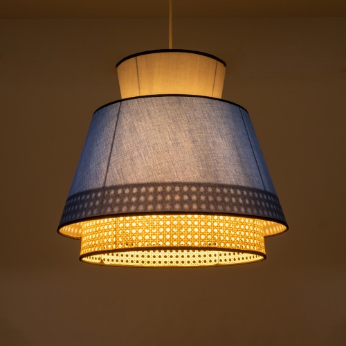 GLOBOSTAR® SAIGE 01918 Boho Κρεμαστό Φωτιστικό Οροφής με Ντουί 1 x E27 AC 220-240V IP20 - Πολύχρωμο - Μ50 x Π50 x Υ45cm GLOBOSTAR® SAIGE 01918 Boho Κρεμαστό Φωτιστικό Οροφής με Ντουί 1 x E27 AC 220-240V IP20 - Πολύχρωμο - Μ50 x Π50 x Υ45cm