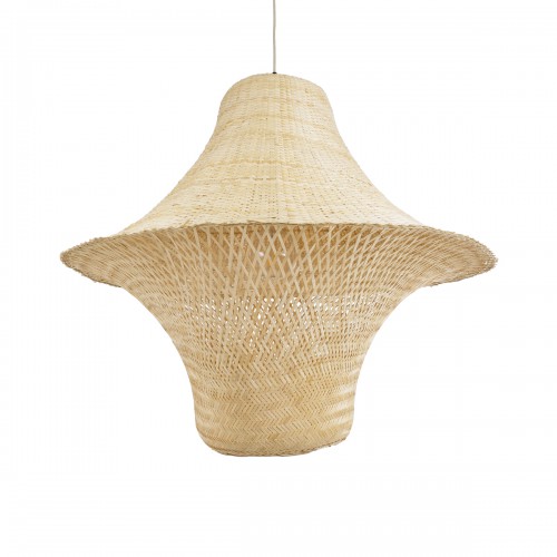 GloboStar® JUNIPER 02047 Boho Κρεμαστό Φωτιστικό Οροφής Μονόφωτο 1 x E27 AC220-240V IP20 - Φ100 x Υ90cm - Μπεζ Ξύλινο Μπαμπού Πλέγμα Καμπάνα - 5 Χρόνια Εγγύηση Διακόσμηση - Φως - Χαλιά GloboStar® JUNIPER 02047 Boho Κρεμαστό Φωτιστικό Οροφής Μονόφωτο 1 x E27 AC220-240V IP20 - Φ100 x Υ90cm - Μπεζ Ξύλινο Μπαμπού Πλέγμα Καμπάνα - 5 Χρόνια Εγγύηση Διακόσμηση - Φως - Χαλιά