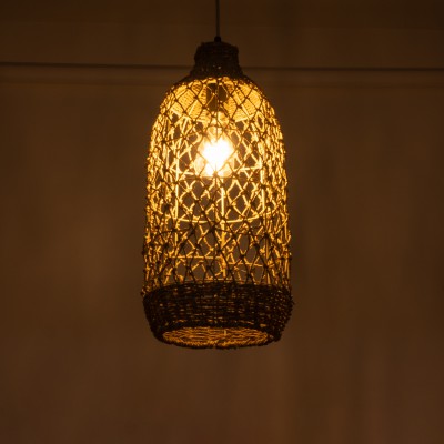 GloboStar® NIMBLIN 02116 Boho Κρεμαστό Φωτιστικό Οροφής Μονόφωτο 1 x E27 AC220-240V IP20 - Φ23 x Υ50cm - Μπεζ Seagrass - Φύκι Πλέγμα Καμπάνα - 5 Χρόνια Εγγύηση Διακόσμηση - Φως - Χαλιά GloboStar® NIMBLIN 02116 Boho Κρεμαστό Φωτιστικό Οροφής Μονόφωτο 1 x E27 AC220-240V IP20 - Φ23 x Υ50cm - Μπεζ Seagrass - Φύκι Πλέγμα Καμπάνα - 5 Χρόνια Εγγύηση Διακόσμηση - Φως - Χαλιά