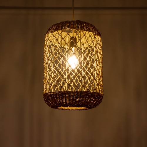 GloboStar® NIMBLIN 02117 Boho Κρεμαστό Φωτιστικό Οροφής Μονόφωτο 1 x E27 AC220-240V IP20 - Φ28 x Υ40cm - Μπεζ Seagrass - Φύκι Πλέγμα - 5 Χρόνια Εγγύηση Διακόσμηση - Φως - Χαλιά GloboStar® NIMBLIN 02117 Boho Κρεμαστό Φωτιστικό Οροφής Μονόφωτο 1 x E27 AC220-240V IP20 - Φ28 x Υ40cm - Μπεζ Seagrass - Φύκι Πλέγμα - 5 Χρόνια Εγγύηση Διακόσμηση - Φως - Χαλιά