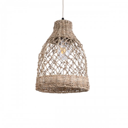GloboStar® NIMBLIN 02118 Boho Κρεμαστό Φωτιστικό Οροφής Μονόφωτο 1 x E27 AC220-240V IP20 - Φ25 x Υ35cm - Μπεζ Seagrass - Φύκι Πλέγμα Καμπάνα - 5 Χρόνια Εγγύηση Διακόσμηση - Φως - Χαλιά GloboStar® NIMBLIN 02118 Boho Κρεμαστό Φωτιστικό Οροφής Μονόφωτο 1 x E27 AC220-240V IP20 - Φ25 x Υ35cm - Μπεζ Seagrass - Φύκι Πλέγμα Καμπάνα - 5 Χρόνια Εγγύηση Διακόσμηση - Φως - Χαλιά