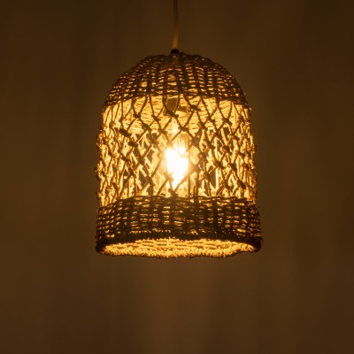 GloboStar® ECUADOR 02121 Boho Κρεμαστό Φωτιστικό Οροφής Μονόφωτο 1 x E27 AC220-240V IP20 - Φ20 x Υ25cm - Μπεζ Seagrass - Φύκι Πλέγμα Καμπάνα - 5 Χρόνια Εγγύηση Διακόσμηση - Φως - Χαλιά GloboStar® ECUADOR 02121 Boho Κρεμαστό Φωτιστικό Οροφής Μονόφωτο 1 x E27 AC220-240V IP20 - Φ20 x Υ25cm - Μπεζ Seagrass - Φύκι Πλέγμα Καμπάνα - 5 Χρόνια Εγγύηση Διακόσμηση - Φως - Χαλιά