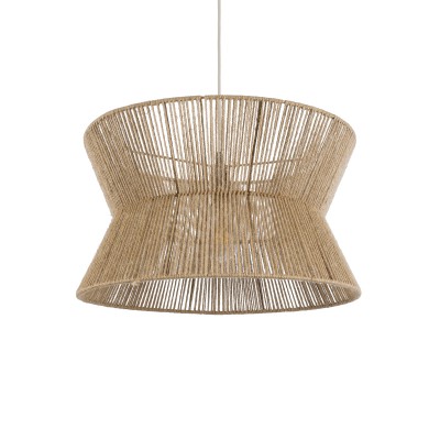 GLOBOSTAR® BISBEE 02204 Boho Κρεμαστό Φωτιστικό Οροφής με Ντουί 1 x E27 AC 220-240V IP20 - Μπεζ - Μ50 x Π50 x Υ28cm GLOBOSTAR® BISBEE 02204 Boho Κρεμαστό Φωτιστικό Οροφής με Ντουί 1 x E27 AC 220-240V IP20 - Μπεζ - Μ50 x Π50 x Υ28cm