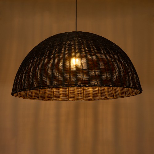 GloboStar® MONTANA 02382 Boho Κρεμαστό Φωτιστικό Οροφής Μονόφωτο 1 x E27 AC220-240V IP20 - Φ80 x Υ40cm - Σκούρο Καφέ Μπαμπού Πλέγμα Καμπάνα - 5 Χρόνια Εγγύηση Διακόσμηση - Φως - Χαλιά GloboStar® MONTANA 02382 Boho Κρεμαστό Φωτιστικό Οροφής Μονόφωτο 1 x E27 AC220-240V IP20 - Φ80 x Υ40cm - Σκούρο Καφέ Μπαμπού Πλέγμα Καμπάνα - 5 Χρόνια Εγγύηση Διακόσμηση - Φως - Χαλιά