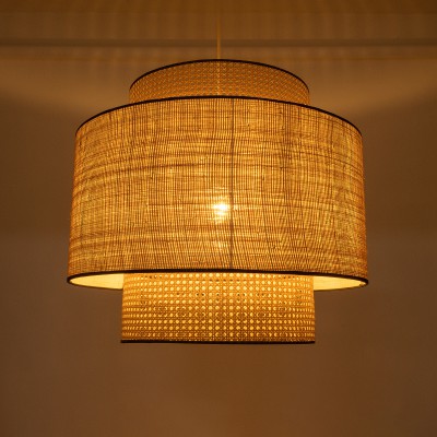 GloboStar® BRAVADO 02387 Boho Κρεμαστό Φωτιστικό Οροφής Μονόφωτο 1 x E27 AC220-240V IP20 - Φ70 x Υ58cm - Καφέ με Μπεζ Μπαμπού Πλέγμα - 5 Χρόνια Εγγύηση Διακόσμηση - Φως - Χαλιά GloboStar® BRAVADO 02387 Boho Κρεμαστό Φωτιστικό Οροφής Μονόφωτο 1 x E27 AC220-240V IP20 - Φ70 x Υ58cm - Καφέ με Μπεζ Μπαμπού Πλέγμα - 5 Χρόνια Εγγύηση Διακόσμηση - Φως - Χαλιά