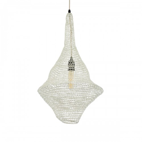 GLOBOSTAR® KENTUCKY 01871 Vintage Κρεμαστό Φωτιστικό Οροφής με Ντουί 1 x E27 AC 220-240V IP20 - Μπεζ - Μ35 x Π35 x Υ60cm GLOBOSTAR® KENTUCKY 01871 Vintage Κρεμαστό Φωτιστικό Οροφής με Ντουί 1 x E27 AC 220-240V IP20 - Μπεζ - Μ35 x Π35 x Υ60cm