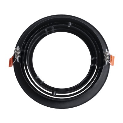 GLOBOSTAR® VITA 77851 Χωνευτή Κινούμενη Βάση για Σποτ AR111 με Ντουί GU10/GU5.3 IP20 - Μαύρο Ματ - Μ18 x Π18 x Υ4.5cm / Q16.5cm GLOBOSTAR® VITA 77851 Χωνευτή Κινούμενη Βάση για Σποτ AR111 με Ντουί GU10/GU5.3 IP20 - Μαύρο Ματ - Μ18 x Π18 x Υ4.5cm / Q16.5cm