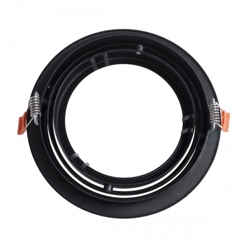 GLOBOSTAR® VITA 77851 Χωνευτή Κινούμενη Βάση για Σποτ AR111 με Ντουί GU10/GU5.3 IP20 - Μαύρο Ματ - Μ18 x Π18 x Υ4.5cm / Q16.5cm GLOBOSTAR® VITA 77851 Χωνευτή Κινούμενη Βάση για Σποτ AR111 με Ντουί GU10/GU5.3 IP20 - Μαύρο Ματ - Μ18 x Π18 x Υ4.5cm / Q16.5cm