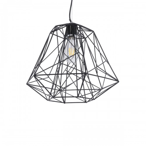 GloboStar® GRID 01022 Vintage Industrial Kρεμαστό Φωτιστικό Οροφής Μονόφωτο Μαύρο Μεταλλικό Πλέγμα Φ32 x Y34cm Διακόσμηση - Φωτισμός - Χαλιά GloboStar® GRID 01022 Vintage Industrial Kρεμαστό Φωτιστικό Οροφής Μονόφωτο Μαύρο Μεταλλικό Πλέγμα Φ32 x Y34cm Διακόσμηση - Φωτισμός - Χαλιά