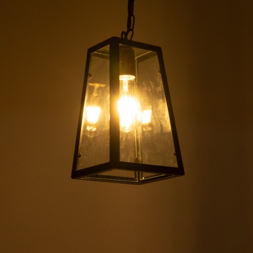 GloboStar® LIMA 01040 Vintage Industrial Κρεμαστό Φωτιστικό Οροφής Μονόφωτο Μαύρο Μεταλλικό Μ17 x Π14 x Υ26cm Διακόσμηση - Φωτισμός - Χαλιά GloboStar® LIMA 01040 Vintage Industrial Κρεμαστό Φωτιστικό Οροφής Μονόφωτο Μαύρο Μεταλλικό Μ17 x Π14 x Υ26cm Διακόσμηση - Φωτισμός - Χαλιά