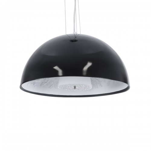 GloboStar® SERENIA BLACK 01151 Μοντέρνο Κρεμαστό Φωτιστικό Οροφής Μονόφωτο Μαύρο Γύψινο Καμπάνα Φ40 x Y19cm Διακόσμηση - Φωτισμός - Χαλιά GloboStar® SERENIA BLACK 01151 Μοντέρνο Κρεμαστό Φωτιστικό Οροφής Μονόφωτο Μαύρο Γύψινο Καμπάνα Φ40 x Y19cm Διακόσμηση - Φωτισμός - Χαλιά