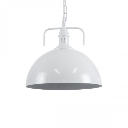 GloboStar® LARKIN 01174 Vintage Κρεμαστό Φωτιστικό Οροφής Μονόφωτο 1 x E27 Λευκό Μεταλλικό Καμπάνα Φ31 x Y30cm Διακόσμηση - Φωτισμός - Χαλιά GloboStar® LARKIN 01174 Vintage Κρεμαστό Φωτιστικό Οροφής Μονόφωτο 1 x E27 Λευκό Μεταλλικό Καμπάνα Φ31 x Y30cm Διακόσμηση - Φωτισμός - Χαλιά