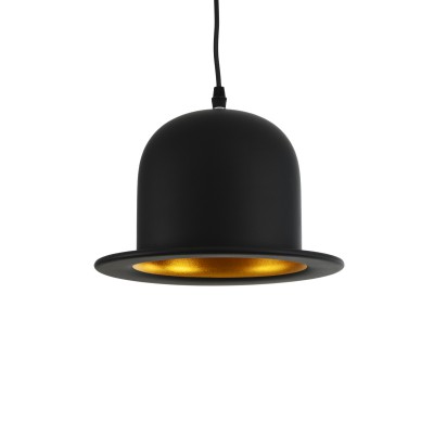 GLOBOSTAR® CHARLO 01214 Vintage Κρεμαστό Φωτιστικό Οροφής με Ντουί 1 x E27 AC 220-240V IP20 - Μαύρο & Χρυσό - Μ26 x Π26 x Υ16cm GLOBOSTAR® CHARLO 01214 Vintage Κρεμαστό Φωτιστικό Οροφής με Ντουί 1 x E27 AC 220-240V IP20 - Μαύρο & Χρυσό - Μ26 x Π26 x Υ16cm