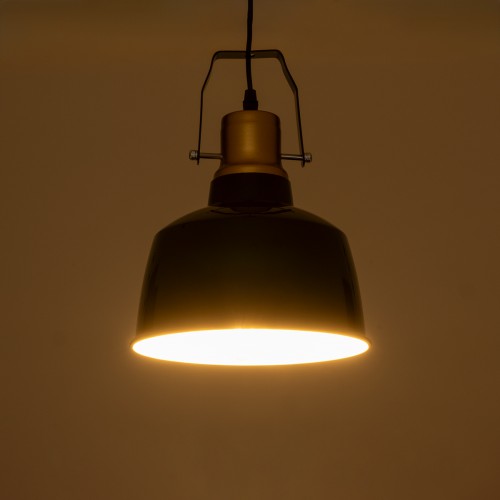 GloboStar® DEVOTA 01235 Vintage Industrial Κρεμαστό Φωτιστικό Οροφής Μονόφωτο Μαύρο Μεταλλικό Καμπάνα Φ22 x Y30cm Διακόσμηση - Φωτισμός - Χαλιά GloboStar® DEVOTA 01235 Vintage Industrial Κρεμαστό Φωτιστικό Οροφής Μονόφωτο Μαύρο Μεταλλικό Καμπάνα Φ22 x Y30cm Διακόσμηση - Φωτισμός - Χαλιά