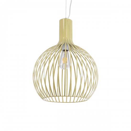 GLOBOSTAR® SCANDI 01267 Vintage Κρεμαστό Φωτιστικό Οροφής με Ντουί 1 x E27 AC 220-240V IP20 - Μπεζ - Μ38 x Π38 x Y50cm GLOBOSTAR® SCANDI 01267 Vintage Κρεμαστό Φωτιστικό Οροφής με Ντουί 1 x E27 AC 220-240V IP20 - Μπεζ - Μ38 x Π38 x Y50cm